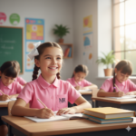 قميص "تألقي في مدرستك"