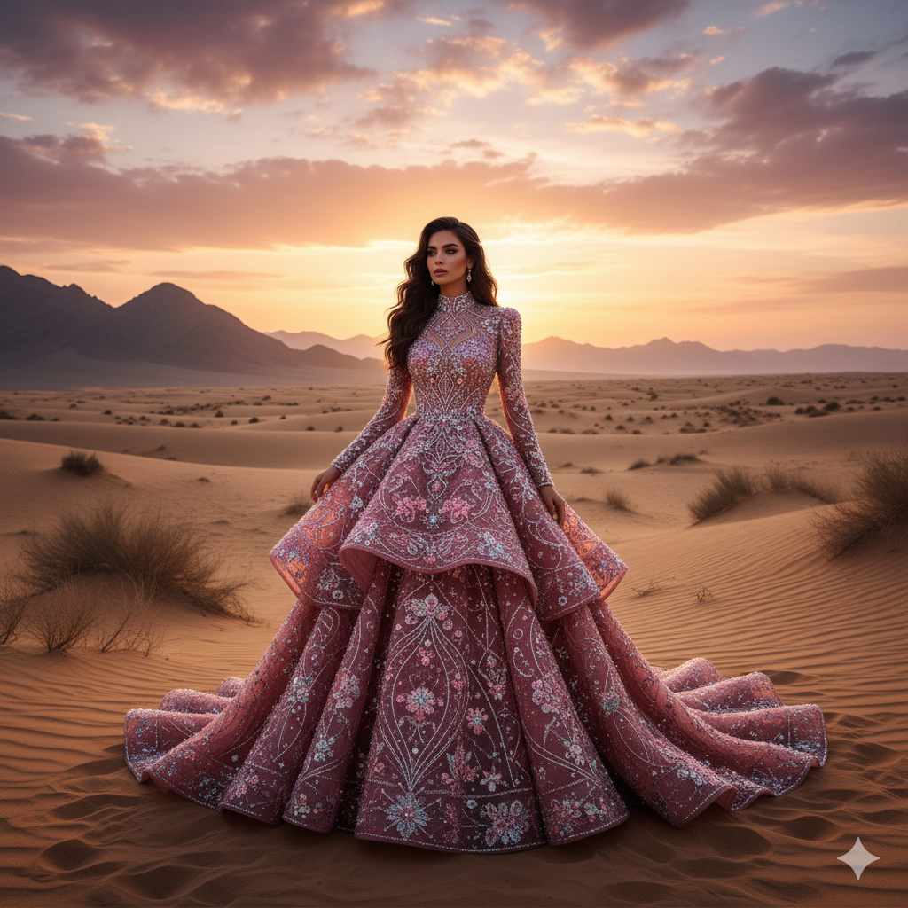 img_5388 فستان سهرة ملكي - الصورة 1